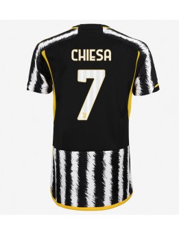 Juventus Federico Chiesa #7 Heimtrikot für Frauen 2023-24 Kurzarm